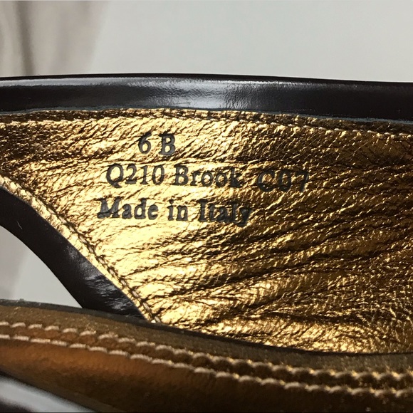 COACH WOMENS SHOES BROWN SIZE 6B  Q210 BROOK - Picture 5 of 6